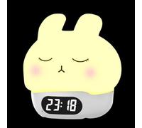 GkgWuxf Rabbit Alarm Clock, Rabbit Alarm Clock | Sleep Training Night Lights, Rechargeable Touch Lamps, Digital Rabbit Alarm Clock, Silicone Night Light with Long Battery Life