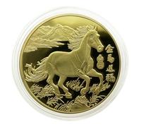 GkgWuxf Souvenir Coin,Collectible Keepsake | 2026 Lunar New Year Of The Horse Commemorative Coin | for Men Women Boys Girls Youth Teens Athletes Cyclists Golfers Wife Husband Son