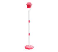 GkgWuxf Standing Bubble Machine, Bubble Torch Garden Lamp Stand with Music, Rechargeable Toy Landscape Decoration with Adjustable Height for Wedding, Birthday, Picnic