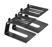 GkgWuxf Studio Monitor Stand, Desk Speaker Stands Bookshelf Speaker Stand | Desk Speaker Stands, Stable Studio Speaker Stands for Small To Medium-Sized Speakers, Laptop Speak