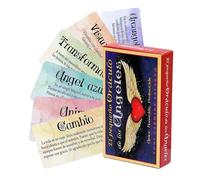 GkgWuxf Tarot Cards,Angel Reading Divination Tool,Tarot Oracle Cards | for Kids Adults Women Home Travel Party Spiritual Guidance Meditation Personal Growth