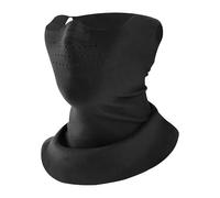 GkgWuxf Waterproof Breathable Warm Winter Neck Warmer Neck Warmer for Motorcycle, Mountain Bike, Bike, Skiing, Snowboard, Fishing, Hiking, Outdoor, Halloween, Daily Travel, Black, Se référer au