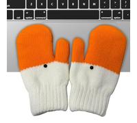 GkgWuxf Winter Mittens,Cute Geese Funny Novelty Thick Skiing Equipment | Cold Weather Women Mittens | for Motorcycling Outdoor Work Shoveling Snow Ice Fishing Camping Hiking Walking Commuting Daily