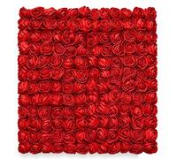 Gkhlg 144 Pcs Foam Roses Artificial Flowers with Soft PE Foam Stems Craft Flowers for DIY Crafters to Decorate Home Parties and Holidays (Red)