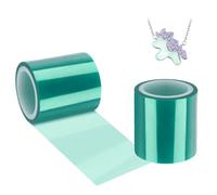 Gkhlg 2 Rolls High Temperature Resin Tape Heat Proof Thermal Tape Resin Accessories for Epoxy Resin Molding UV Tape for DIY Enthusiasts Jewelry Making River Tables Home Workshop