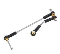 Gkhowiu 1 Set Steering Pull Rod Servo Rod Upgrade Parts for MN D90 D96 D99 MN90 MN99S 1/12 RC Car Accessories