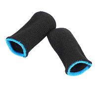 Gkhowiu 18-Pin Carbon Fiber Finger Sleeves for PUBG Mobile Games Contact Screen Finger Sleeves(12 Pcs)