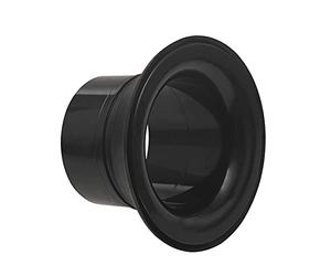 Gkhowiu Drum Enhancer ABS Rubber Drum Enhancer with Black Port Protector,Mic Drum,Black