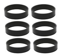 Gkhowiu Vacuum Cleaner Knurled Belt for Kirby All Generation G3 G4 G5 G6 Black Replacement Vacuum Cleaner Belt