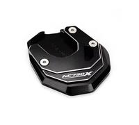 GKHUBJFH Kickstand Extension Pad For NC750X NC750 X 2021-2024 2025 Motorcycle Kickstand Side Stand Extension Support Plate(Black)