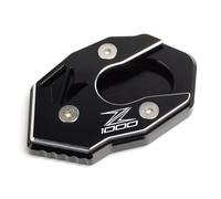 GKHUBJFH Kickstand Extension Pad For Z900 Z650 Z800 2010-2021 2022 Z1000 Z1000R 2010-2019 Motorcycle Kickstand Plate Extension Pad Side Stand Enlarge(A,Z1000)