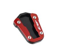 GKHUBJFH Kickstand Extension Pad Motorcycle Accessories Side Stand Extender Enlarged Stand Pad For CRF 300 L CRF300 Rally 2021 2022 2023 2024(Red)