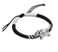 GKIRQVPE 999 Pure Silver Feng Shui Wealth Dragon Bracelet | Multicolor for Wealth, Good Luck, Longevity: Chinese Style