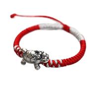 GKIRQVPE 999 Silver Feng Shui Wealth Dragon Bracelet