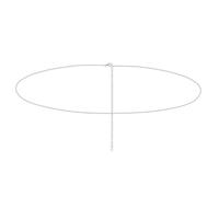 GKJHTED 1pc Belly Belt Waist Chain with 925 Sterling Silver for Women Summer Beach Body Chain Accessories