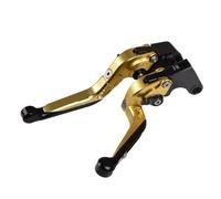 GKLZIUKI Brake Handle Brake Handle Lever Fit for Triumph Tiger 800 XC/XCX/XR/XRX 2015-2018 Motorcycle CNC Adjustable Blade Brake Clutch Levers Folding(Gold)