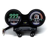 GKLZIUKI Instrument Cluster Motorcycle Speedometer Odometer Fit For YBR125 Ybr125 LED Digital RPM USB Phone Charge Waterproof Gauge Instrument With Bracket Speedometer
