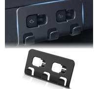 GKmow Pack-1 Trunk Storage Hook, Snap-on Hook Kit, Trunk Organization Tool, Automobile Interior Replacement Accessories, Compatible with Tesla Model Y (Black)