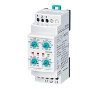 GKT-03F 3 * 380VAC Non-Neutual Three-Phase Phase Failure, Phase Sequence, Under&Over Voltage Relay 1Pcs