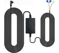 GKU Dash Cam Hardwire Kit, Acc Hardwire Car Camera Charger Cable Kit 12V- 24V to 5V Car Dash Camera Charger Power Cord with Battery Drain Protection, Compatible with D600/D600pro/D700/D900/D1000