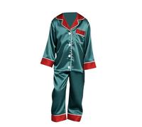 Gkumgwo Christmas Pyjamas for the Family, Long Sleeve Comfortable Button Placket Party Accessories - Children's Christmas Pyjamas for Winter Autumn Halloween Holiday Party Holiday Photo Daily Indoor