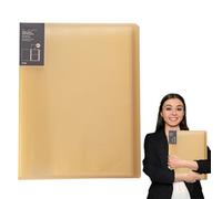 Gkumgwo Document Folder - A4 Binder Folder Storage - Paper Organizer - for Home School Classroom Meeting Room Retail Counter Small Business Art Studio