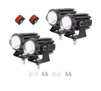Gkumgwo Motorcycle Lights | Double-Color Motorcycle Spotlight, Waterproof Spotlights for ATV Dirt Bike Truck Boat Riding