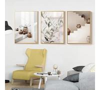 GKUVBF Bohemian Classic Vase Still Life Wall Art Canvas Painting Ins Style Aesthetic Poster Prints for Modern Living Room Decor15.7”x 23.6”(40x60cm) x3 No frame