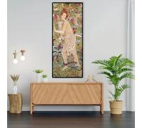 GKUVBF Phoebe Anna Traquair Woman Artworks Poster The Progress of A Soul Print Canvas Painting for Modern Room Home Decor(60x180cm/Frameless)