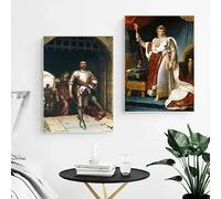 GKUVBF Vintage Edmund Blair Leighton Artwork The Accolade Medieval Knight Theme Canvas Painting Wall Art Posters Home Dec(30x40cm/2Pcs Frameless)