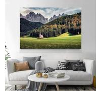 GKUVBF Vintage Italy City Landscape Amalfi Coast Positano Photography Poster Canvas Painting Wall Art Pictures Home Wall Decor 40x60cm Frameless