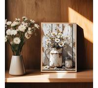 GKUVBF Vintage Still Life Poster Prints Tree Plants in Vase Wall Art Canvas Painting Botanical Antique Home Room Wall Decor 50x70cm Frameless