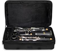 GKW B Flat Clarinet for Beginners - Bb Student & Intermediate Instrument, Clear Sound, Easy Maintenance, Complete Set with Case, Ideal for School Band