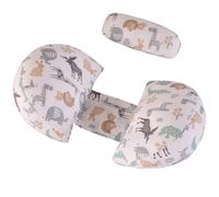 GKXLH Pregnancy Pillow - Pregnancy Pillows for Sleeping Support for Back, Hips, Legs, Soft Maternity Pillow for Pregnant Women Detachable and Adjustable Double Wedge with Cover (Animal, Small)