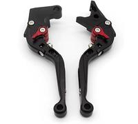 GKXTLTONG Motorcycle Brake Clutch Lever for GTR 125 GTR125 2015 GTR 125, Master Cylinder Reservoir Levers Motorcycle Brakes Master Handlebar Levers,A/Black N Red Adjuter