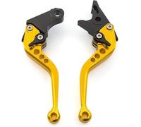 GKXTLTONG Motorcycle Brake Clutch Lever for TDM 900 TDM900 2012 2013 2014, Master Cylinder Reservoir Levers Motorcycle Brakes Master Handlebar Levers,A/147mm Gold