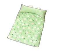 GKYQVE 1 Ice Silk Cooling Mat for Small Dogs & Cats Soft Breathable Bedding Design Machine Washable Pet Rest Pad Washable Ice Silk Pet Cooling Mat