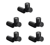 GKYQVE 10Pcs Multifunction Empty Bottle 33mm Film Cans Canisters Container Watercolor Paint Pigment Box Palette Craft Protective Tube