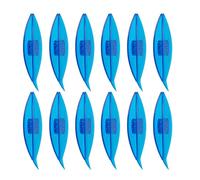 GKYQVE 12Pcs Crafting Shuttles Set Easy To Use Tatting Lacemaking Craft Weaving Accessories For Lacemaking Knitting Craft Shuttle