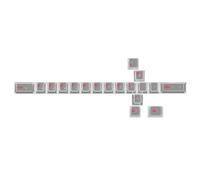 GKYQVE 18Key Set Transparents Crystal Jelly Swords Design Keycaps Original Height for Easy Installation on Various Keyboard Models Translucent Keyboard Caps