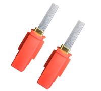 GKYQVE 2PCS Carbon Brush Set For Industrial Floor Cleaning Equipment High Strength Metal Texture Energy Efficient Performances Floor Scrubber Motor Brushes