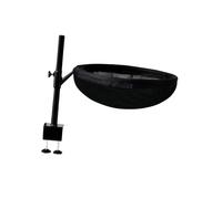 GKYQVE 360 Degree Swivels Adjustable Heights Desktop Cats Bed with Space Saving Mount for Desk Edges Felines Comfortable Adjustable Bed