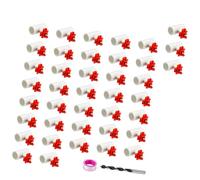 GKYQVE 40Pack Nipple Drinker Automatic Poultry Watering Systems Reducing Waste with Simple Setup Environment for Chicken Auto Nipple Drinker for Poultry