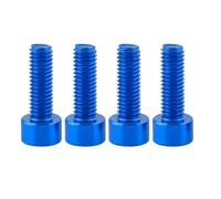 GKYQVE 4pcs Road Bike Water Bottles Cage Bolt Resistant Cage Screws with Most Bicycles Models Resistant Bike Screws