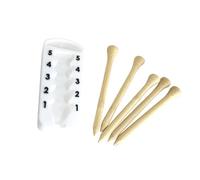 GKYQVE 5 Position Golf Tees Height Adjuster with Number Markings Compacts Light Weight for Easy Storage in Bag Adjustable Tees Height Tool