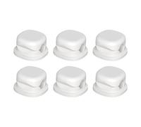 GKYQVE 6pcs 360 Degree Rotating Cable Manager Organizers for Desk and Wall Adhesive ABS Charging Cable Holder Line Wire Fixer Holder