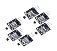 GKYQVE 6Pcs KY-003 A3144 Hall Effect Sensors Switches IC with High Sensitivity Fast Response for Projects Fast Response Hall Transducer
