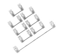 GKYQVE 8PCS Keyboards Stabilizers Set Steel Plate Construction Quiet Typing 6.25Ux1 2Ux7 Ergonomic Structure Low Noise Keyboards Stabilizer