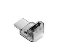 GKYQVE 90-Degree Adapter 8K60Hz 4K120Hz Right Angled Coupler for Projector ABS Housing 8 Styles HDTV Female to Male Adapters