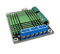 GKYQVE 9V 30V 60A Double Motor Driver Module with 60KHZ Frequency 0.003Ω Resistance for Microcontroller Systems Double Channel Motor Speed Controller